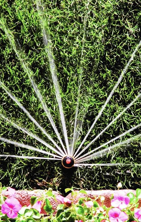 Rain Bird 22SAH 180-Degree Rotor Sprinkler With Half-Circle Spray