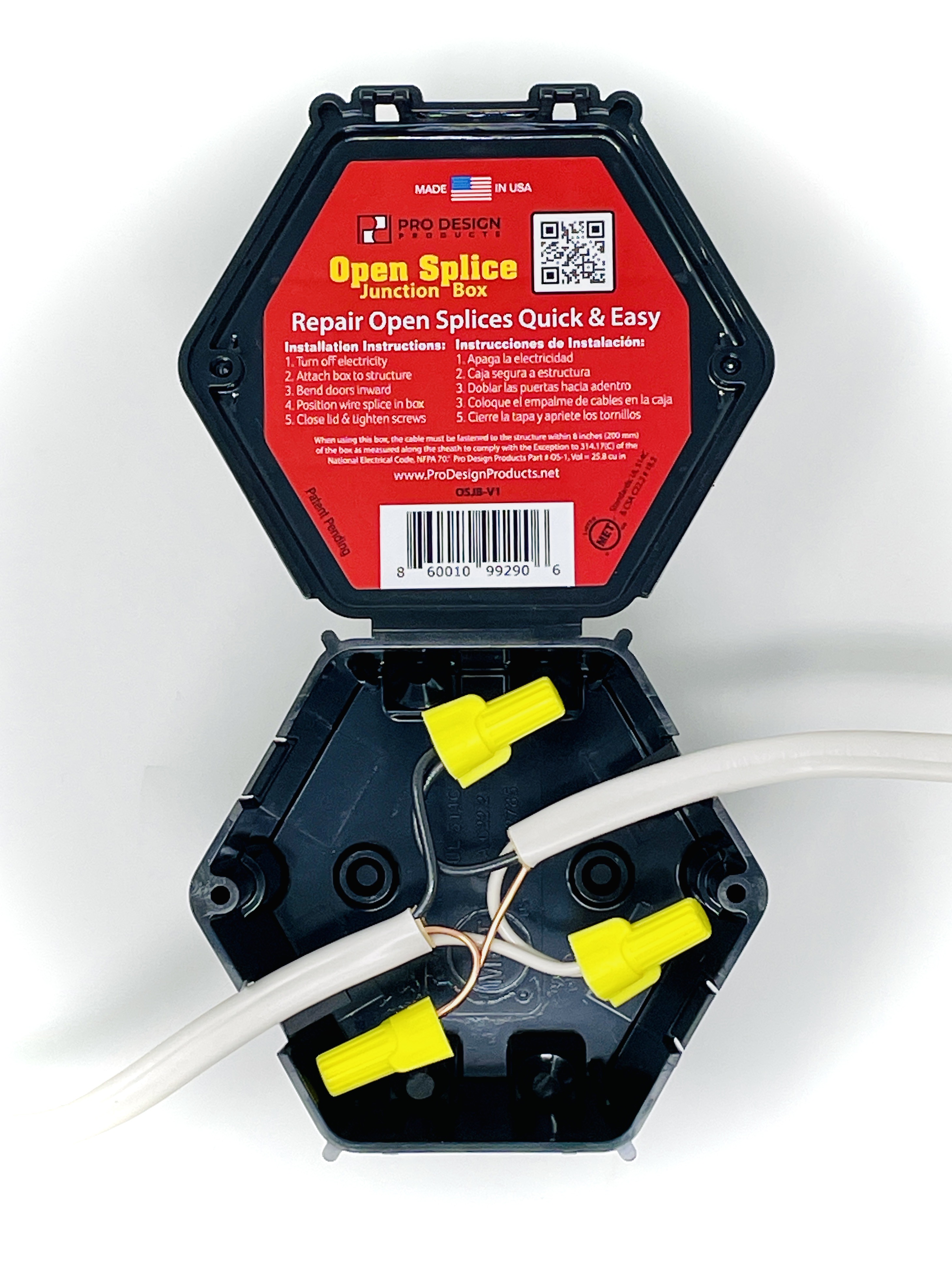 Pro Design OSJBV1 Open Splice Junction Box At Sutherlands 