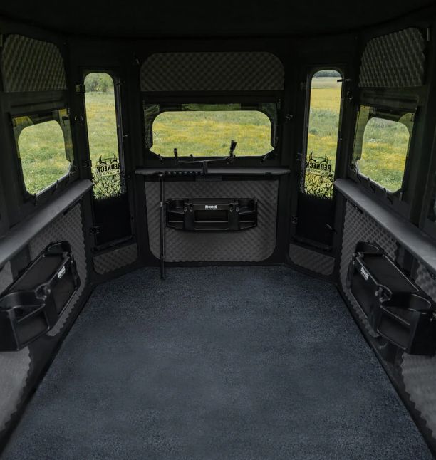 REDNECK BLINDS RDGC68PL 6 x 8Foot Game Changer Platinum 360 Degree