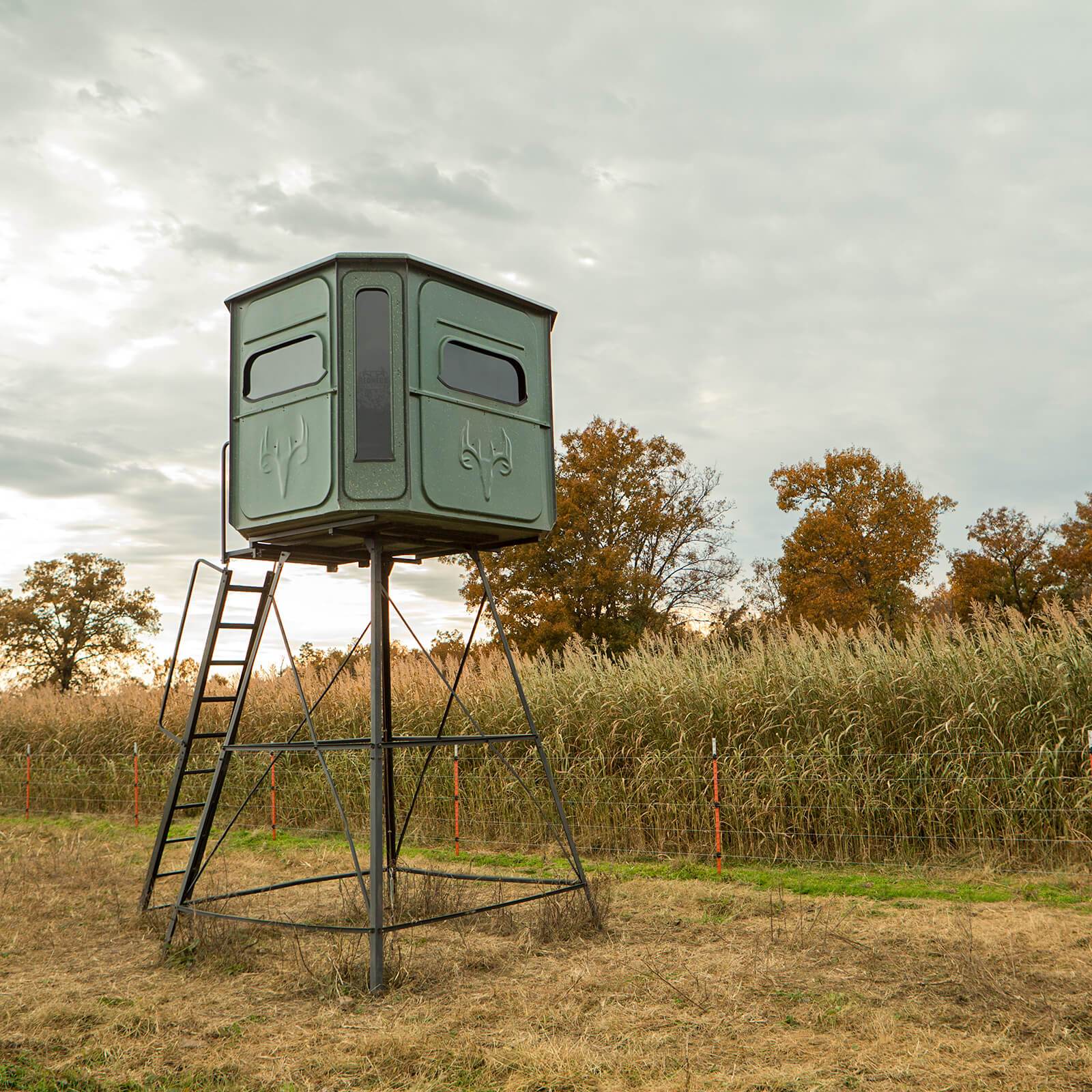 Redneck Hunting Blinds RD-BC67PL 6 x 7-Foot Big Country Platinum Blind