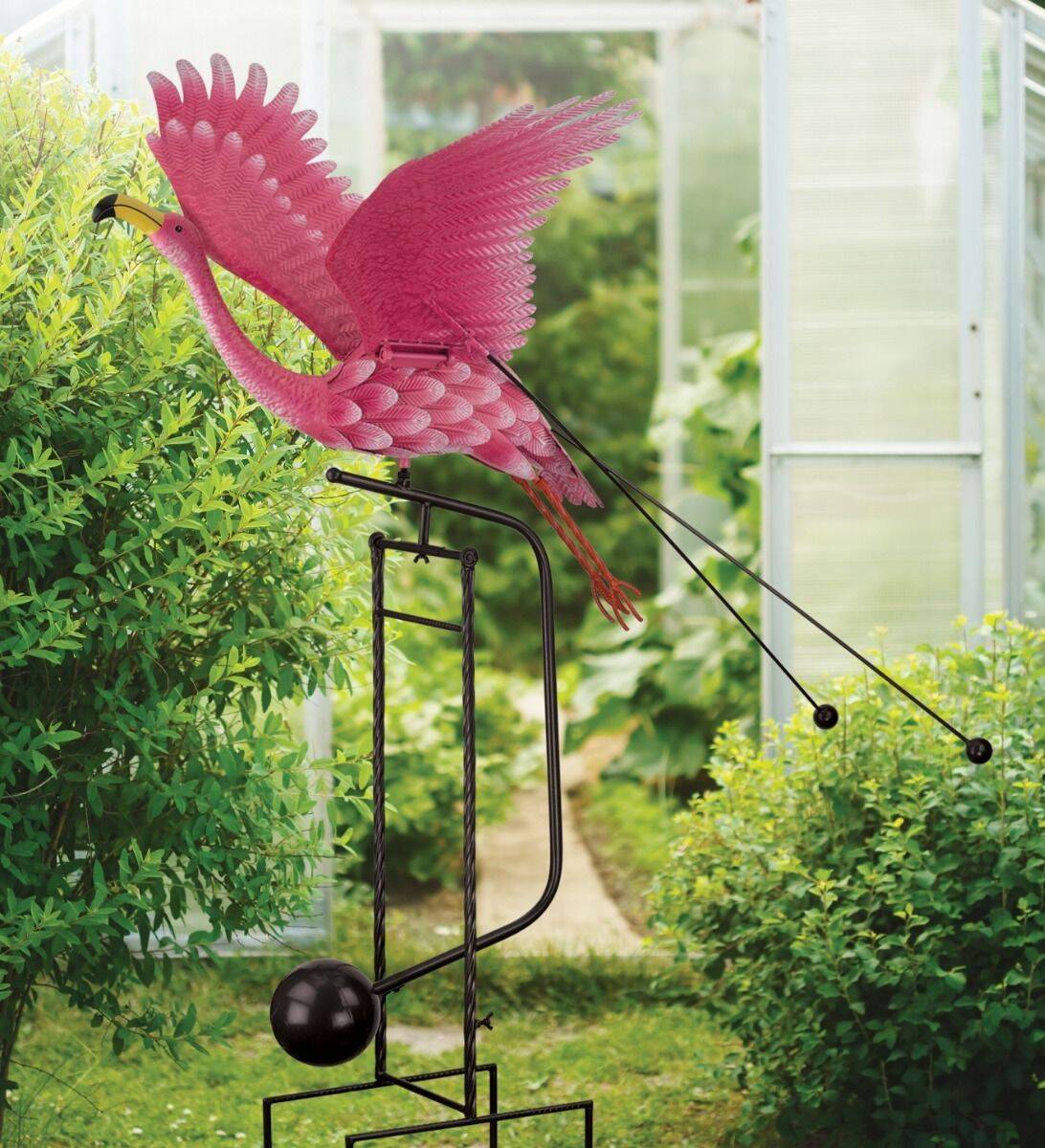 Regal Art & Gift 13592 Rocker Stake Flamingo at Sutherlands