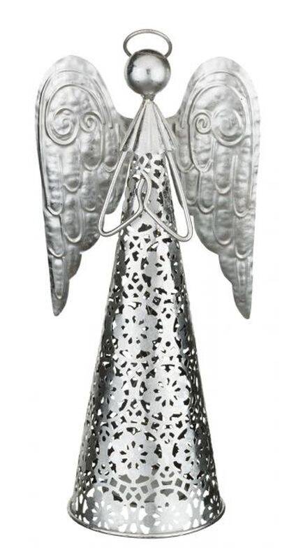 Regal Art & Gift 12817 15-Inch Praying Silver Lining Angel at Sutherlands