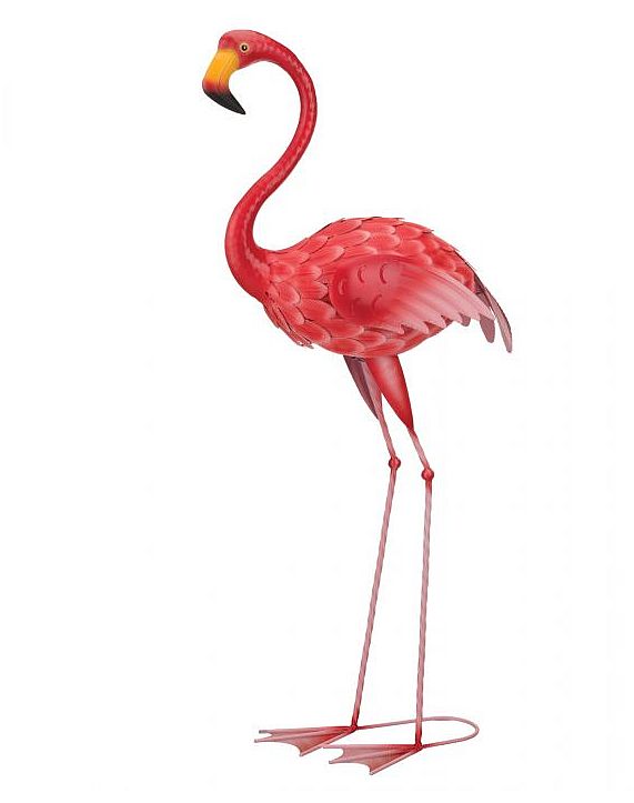 Regal Art & Gift 12963 20 x 9 x 43-1/2-Inch Metal Large Rocker Flamingo ...