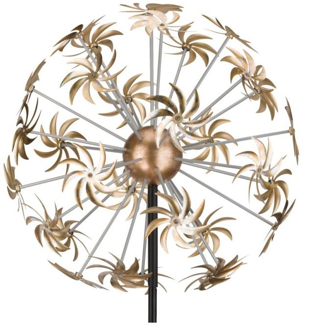 Regal Art & Gift 13377 82Inch Dandelion Wind Spinner Stake at Sutherlands