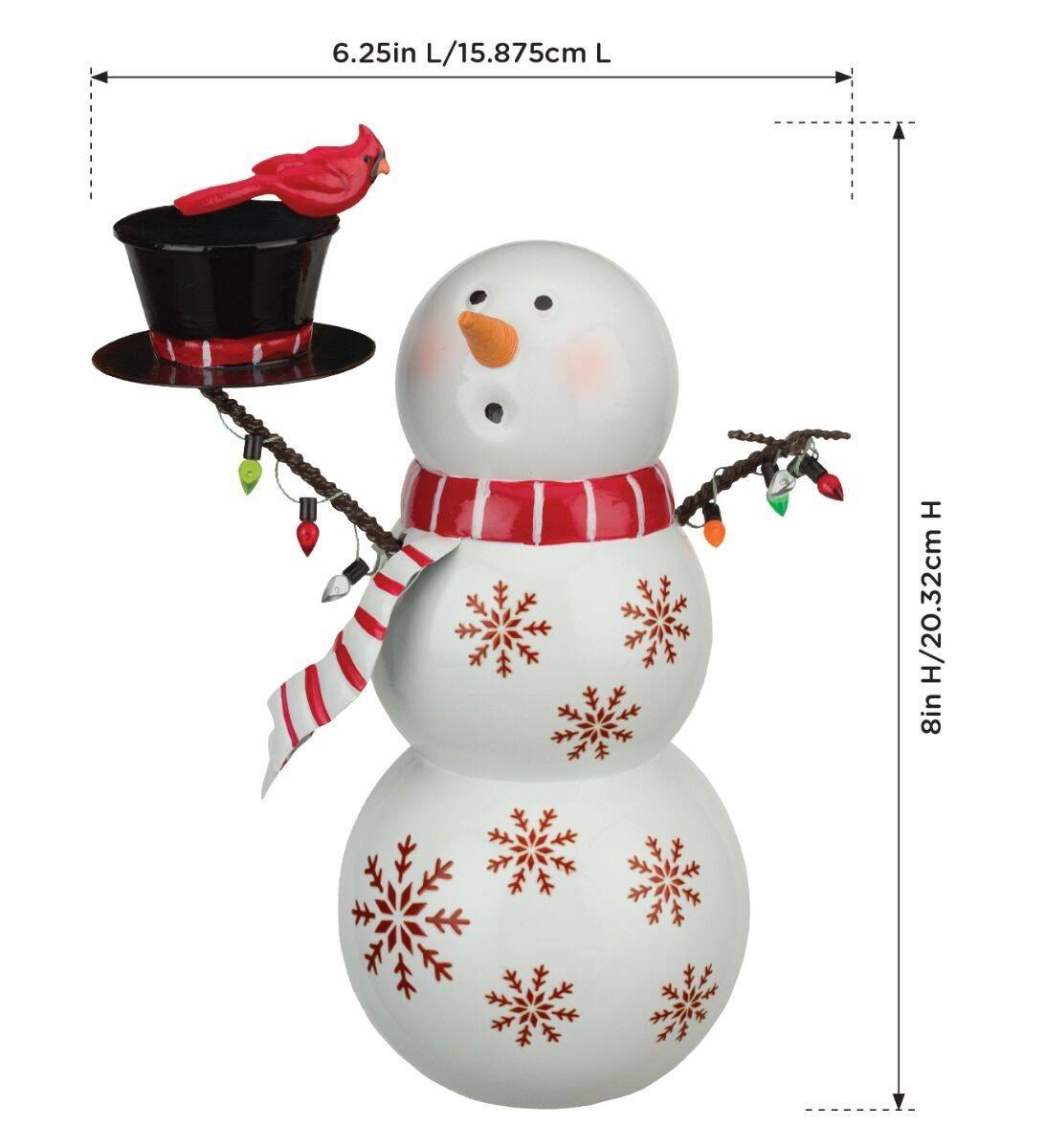 【SnowMan】 Holiday Living 60.24-Inches Freestanding Snowman Yard