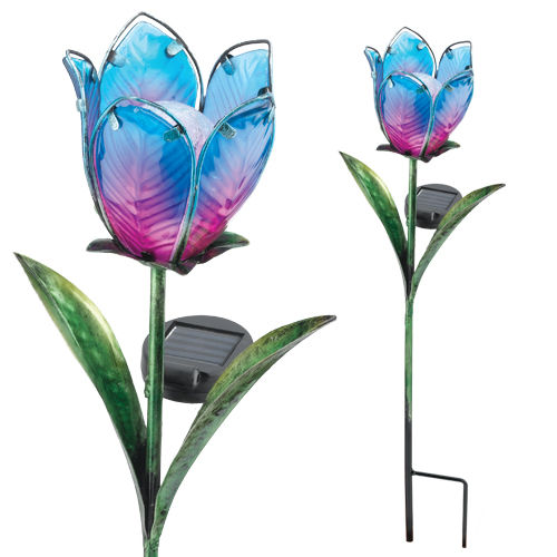 regal art and gift solar light tulip stake