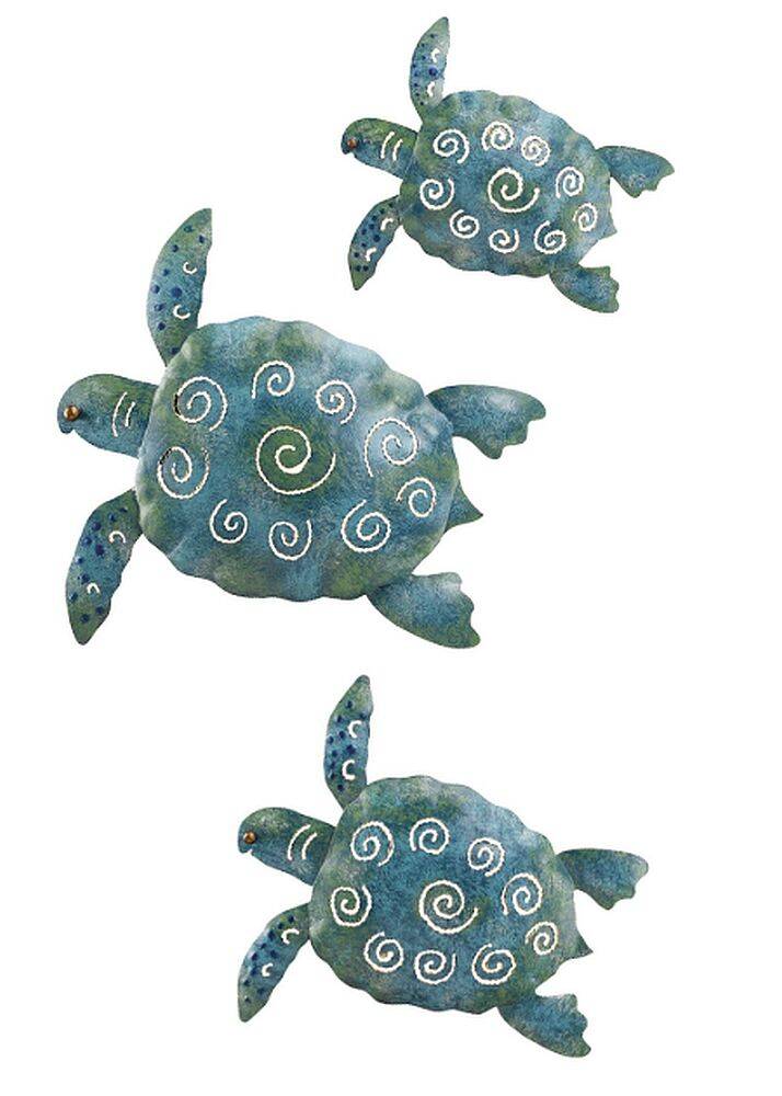 Regal Art & Gift S599 Sea Turtle Wall Decor Set Of 3 at Sutherlands