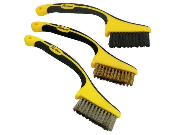 Richard 03234 3Piece Mini Wire Brush Kit at Sutherlands