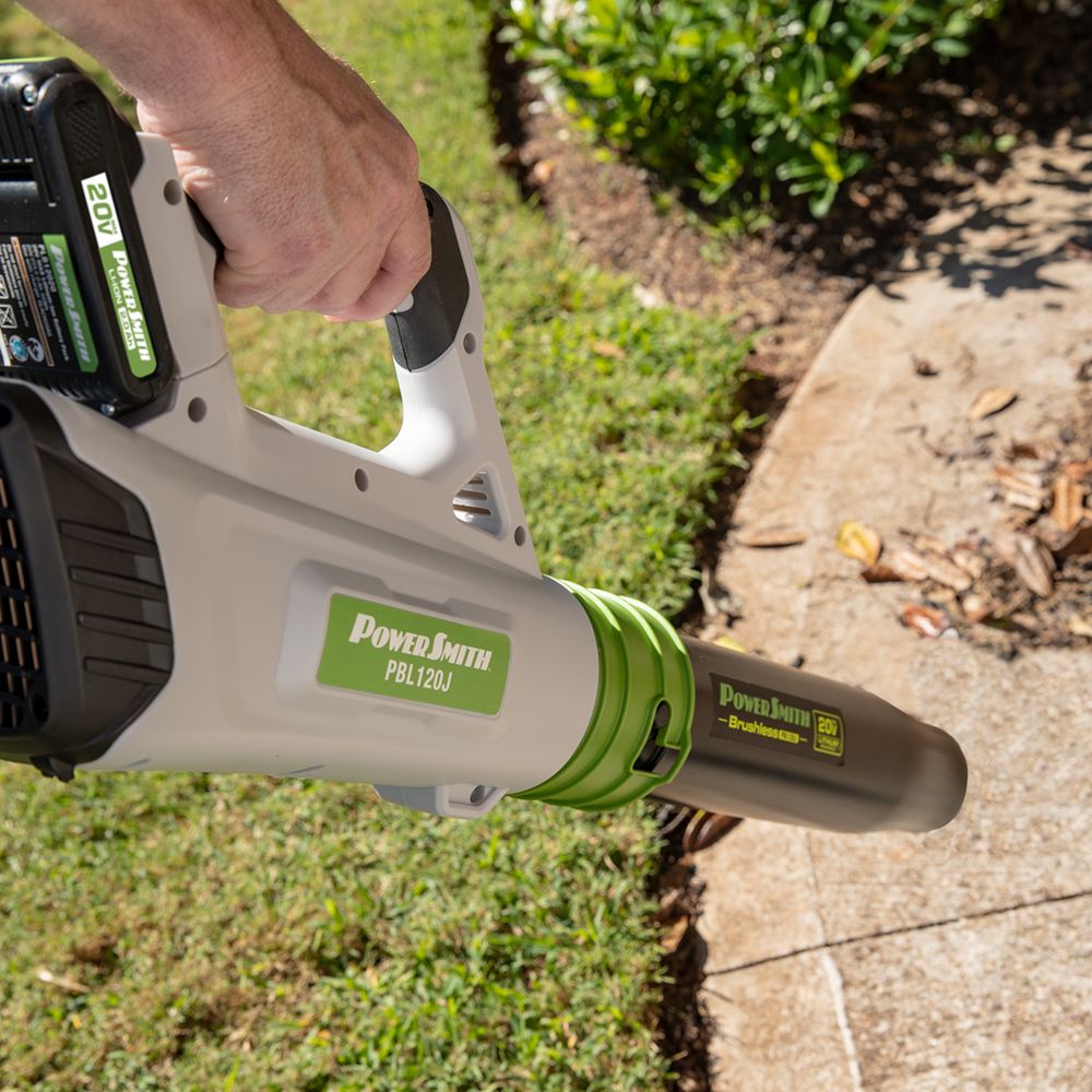 PowerSmith PBL120J 20Volt Max LithiumIon Leaf Jet Blower at Sutherlands