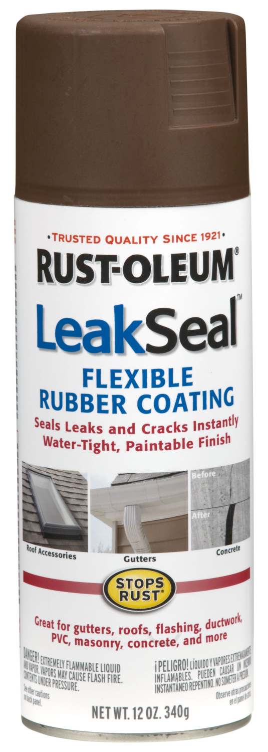 RUST-OLEUM® 267976 12-Ounce Brown Leak Seal Spray at Sutherlands