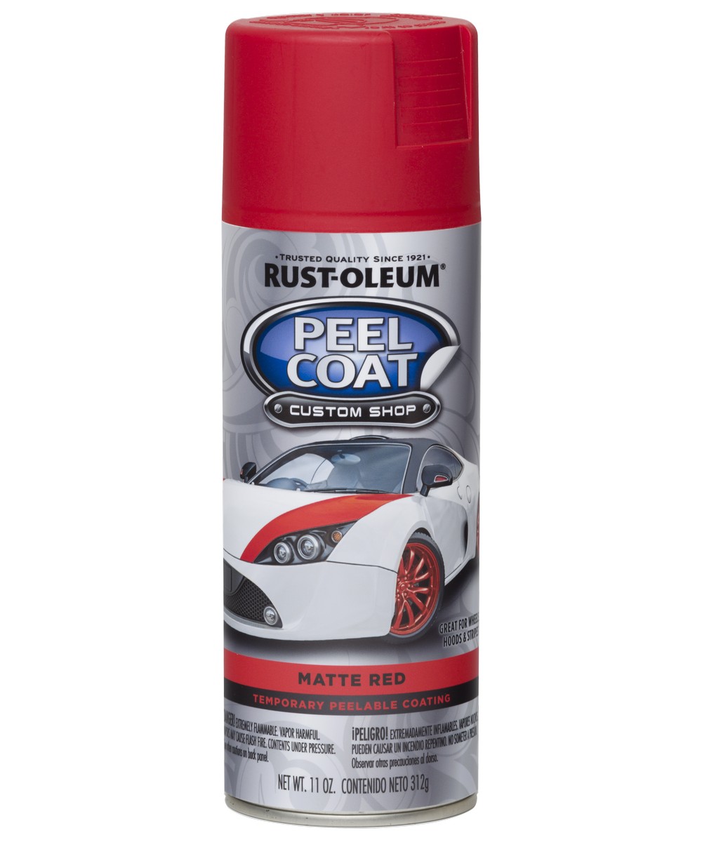 RUSTOLEUM® 283780 11Ounce Matte Red Peel Coat Spray Paint at Sutherlands