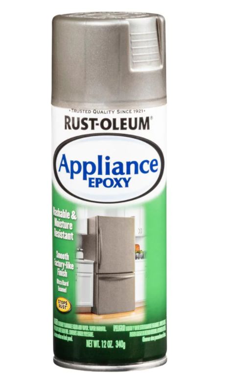 RUST-OLEUM® 330146 12-Ounce Stainless Steel Appliance Epoxy Spray Paint at  Sutherlands