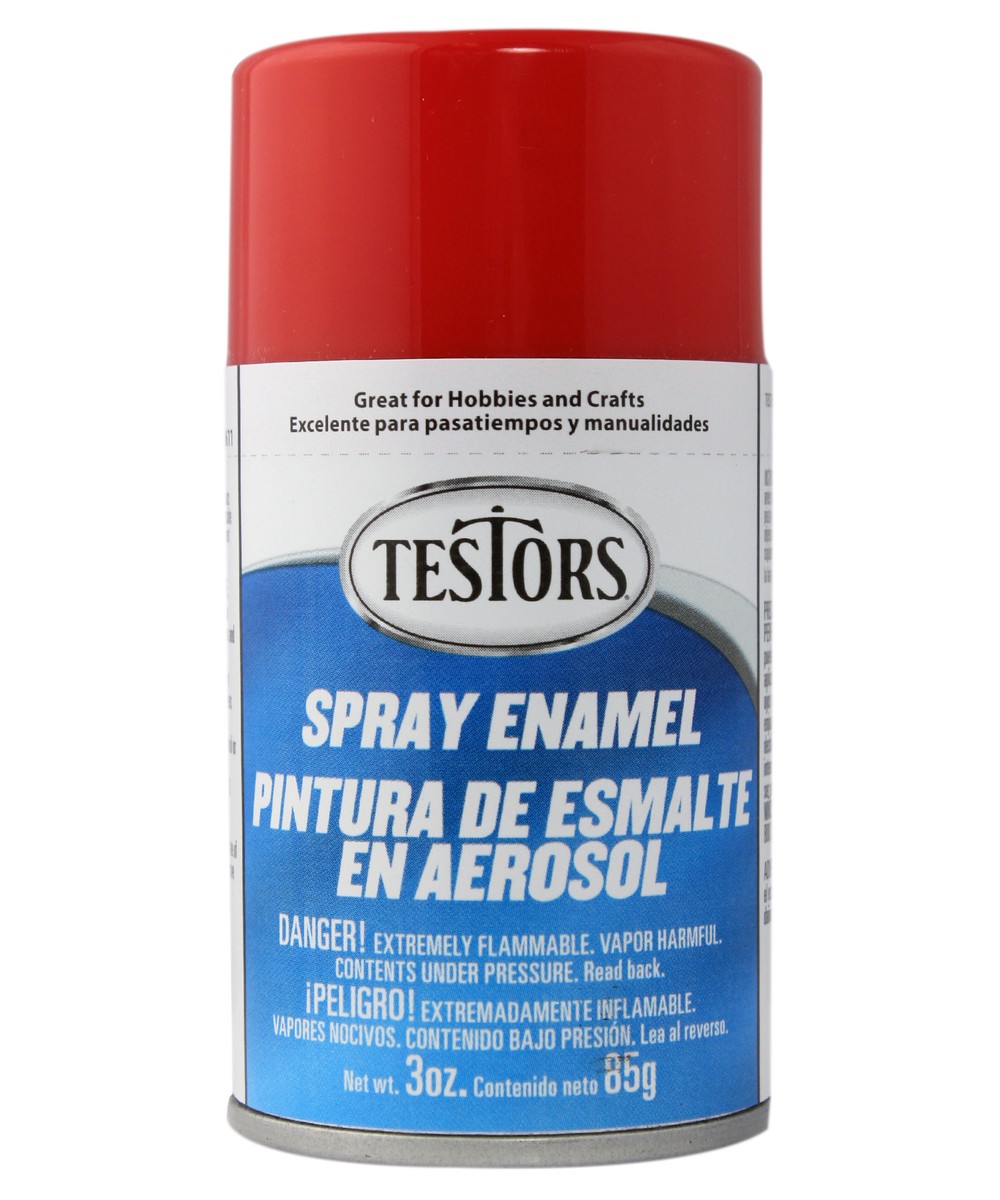 TESTORS 1203T 3-Ounce Gloss Red Spray Paint at Sutherlands