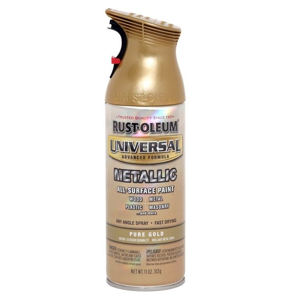 rust oleum spray paint gold