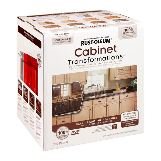 Cabinet Transformations Refinishing Kit, Rustoleum Cabinet Refinishing Kit Colors
