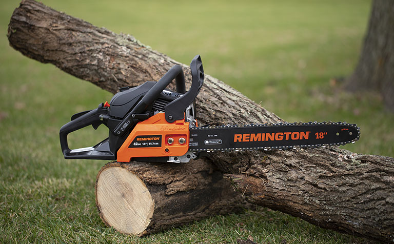 Remington RM4218CS Rebel 18-Inch 2-Cycle Gas Chain Saw With Wraparound ...