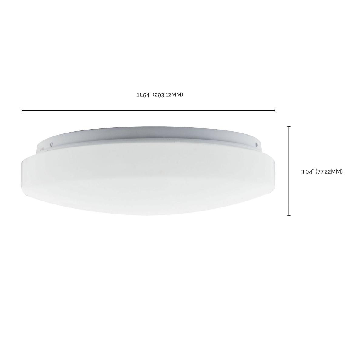 Satco® 62-1210 Nuvo® 11-Inch Acrylic LED Cct Selectable Flush Mount ...