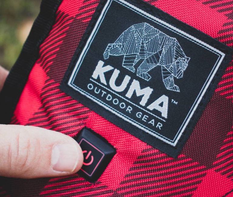 KUMA OUTDOOR GEAR 849KMBBHDCRB Red And Black Bear Buddy Heated