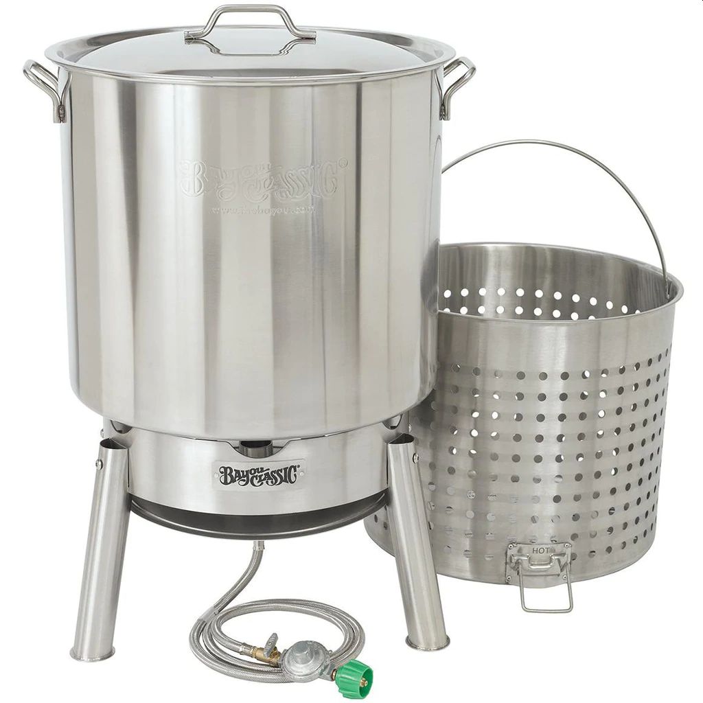 Barbour International KDS-182 Bayou Classic 85-Quart Stainless Steel ...