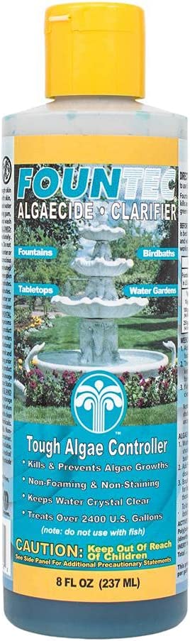 EasyCare DSTOSEC50008 Fountec® Water Fountain Algaecide And Clarifier 8 ...