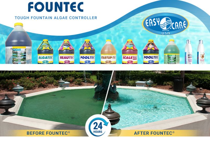 EasyCare DSTOSEC50008 Fountec® Water Fountain Algaecide And Clarifier 8 ...