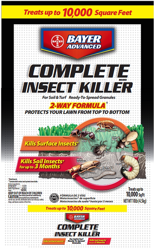 BioAdvanced 700288A 10-Pound Complete Insect Killer For Soil And Turf 2 ...