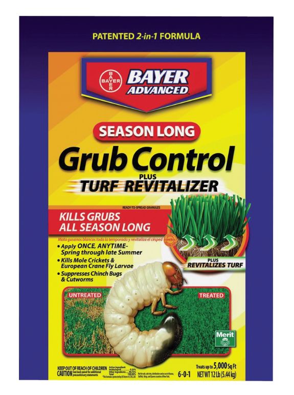 BioAdvanced BY700710S 12Pound Season Long Grub Control Plus Turf Revitalizer at Sutherlands