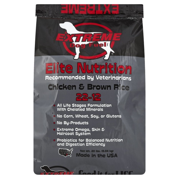 Extreme Dog Fuel EDFEN221240 40Pound Elite Nutrition Chicken And Brown