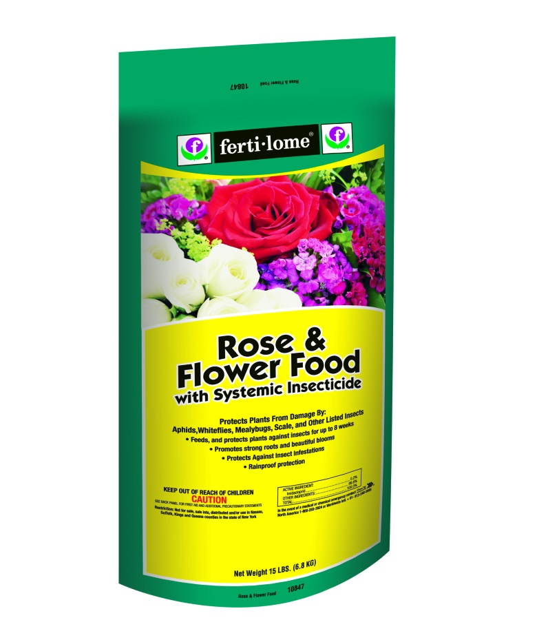 Fertilome 10847 15-Lb Rose And Flower Food With Systemic ...