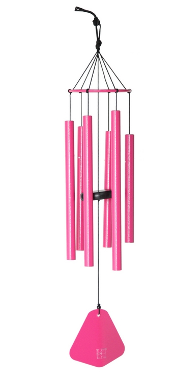 27 Inch Funky Fuchsia Kromatix Wind Chime 27 Inch Funky Fuchsia Kromatix Wind Chime