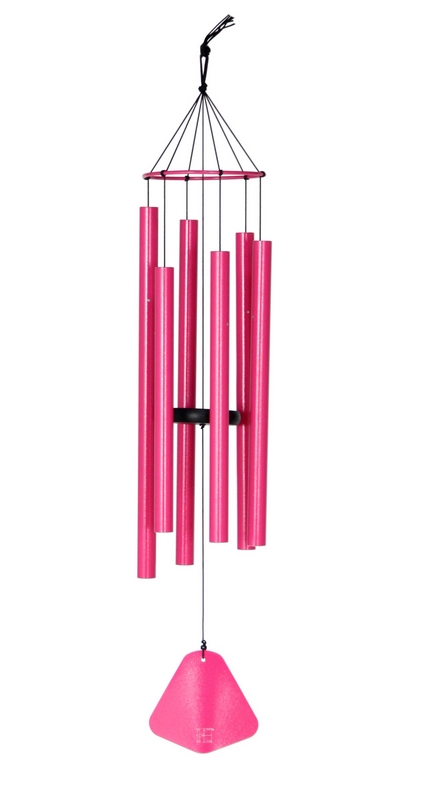 QMT Windchimes X306FF 36-Inch Funky Fuschia Kromatix Wind Chime at