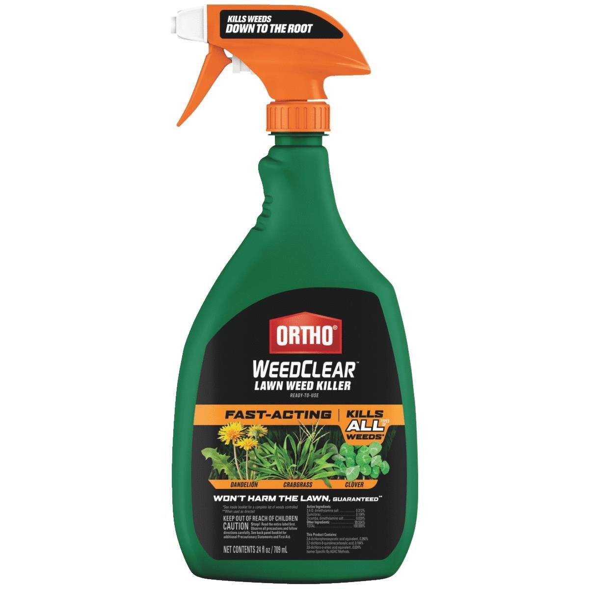 Ortho 447705 24Fl. Oz. ReadyToUse WeedClear Lawn Weed Killer at