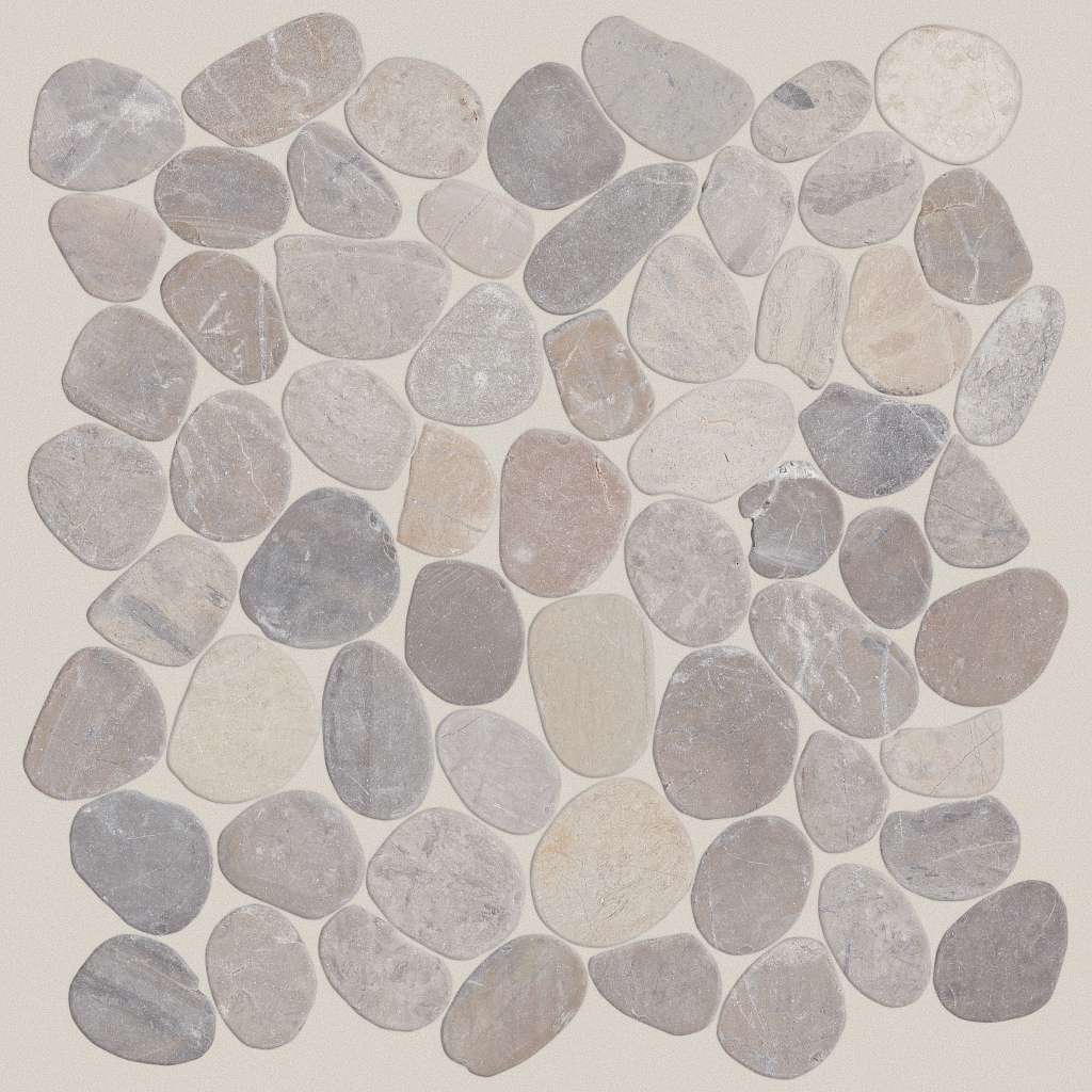 Shaw 193TS-00155 12-Inch x 12-Inch Vitality Mica Brookstone Flat Mosaic ...