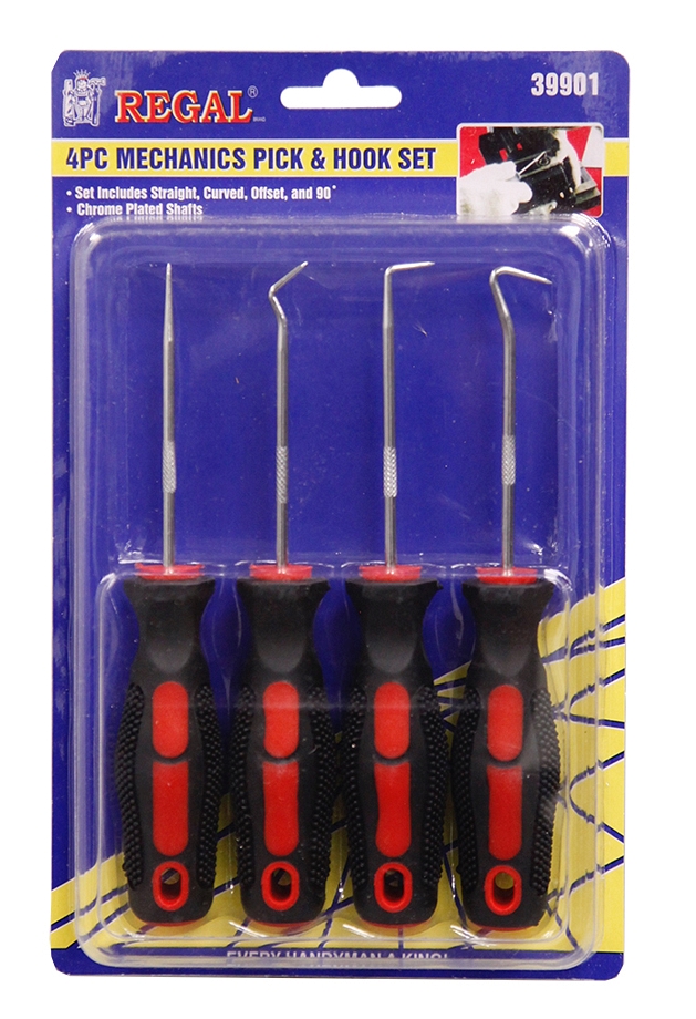 Regal Art & Gift 39901 Mechanic's Pick And Hook Set 4-Piece at Sutherlands