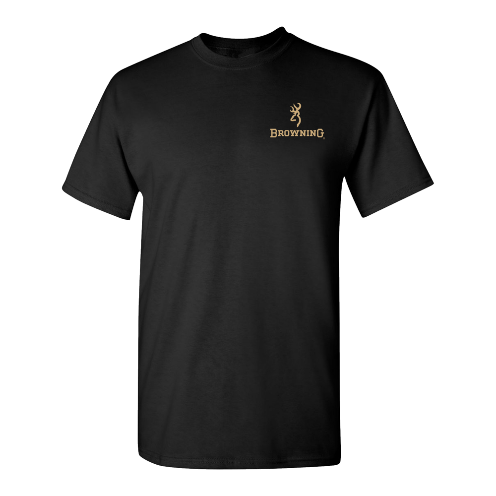 Browning A000589900206 Browning Duck Camo Buckmark T-Shirt In Black ...