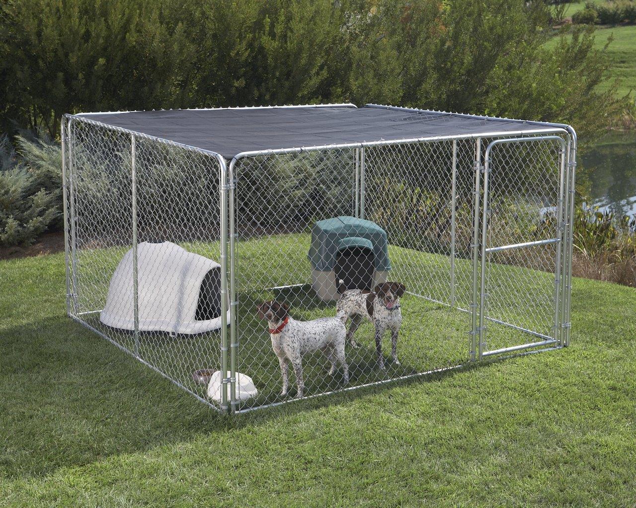 STEPHENS PIPE & STEEL DKTB11010 10 ft x10 ft Kennel Shade Cover at Sutherlands
