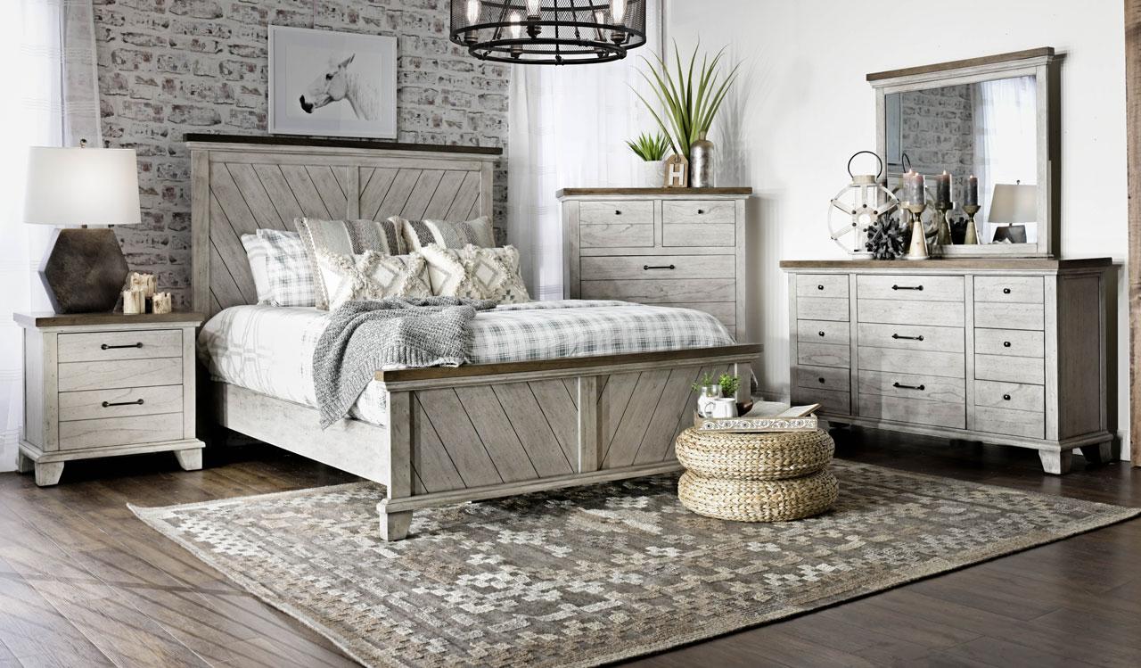 bear creek bedroom furniture set row