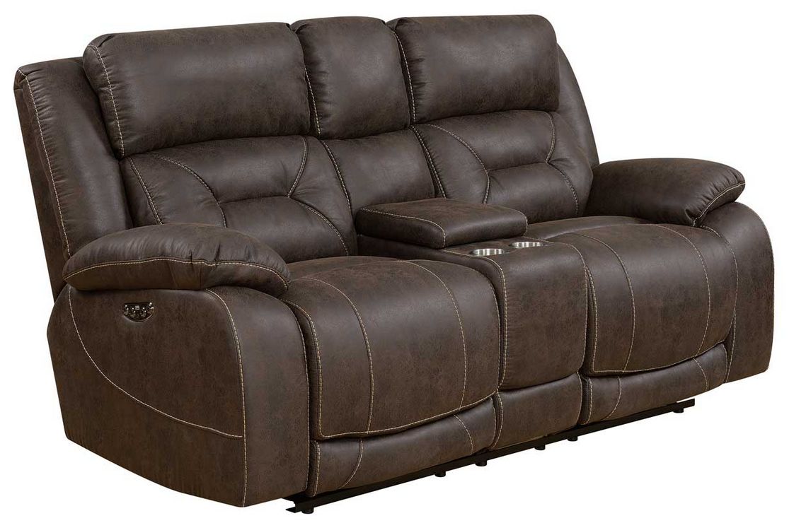 Steve Silver Aria Reclining Console Loveseat