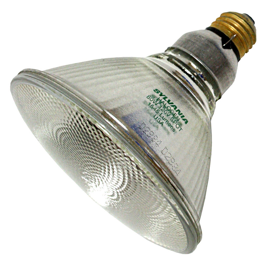 Osram sylvania 16747 80 watt par38 halogen flood light bulb at sutherlands