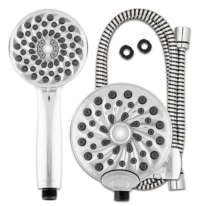 Waterpik XPB133E/763E Chrome Powerpulse Massage Dual Shower