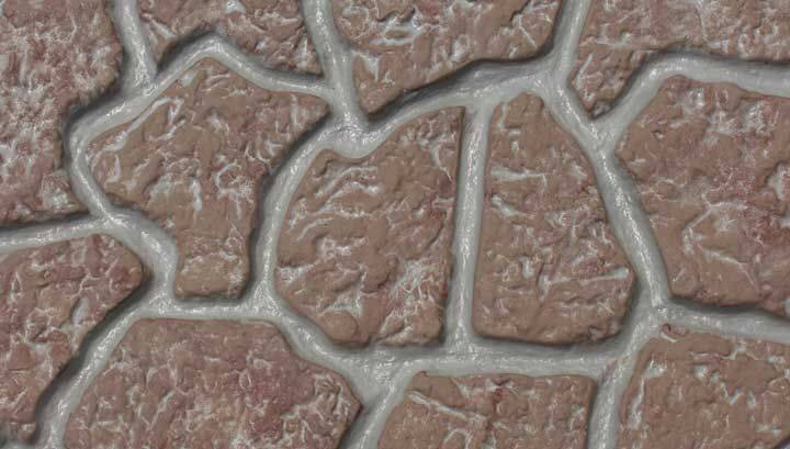 EVERLOCK SYSTEMS 271846 36-Inch X 5-Foot Sandstone Vinyl Rock Panel ...