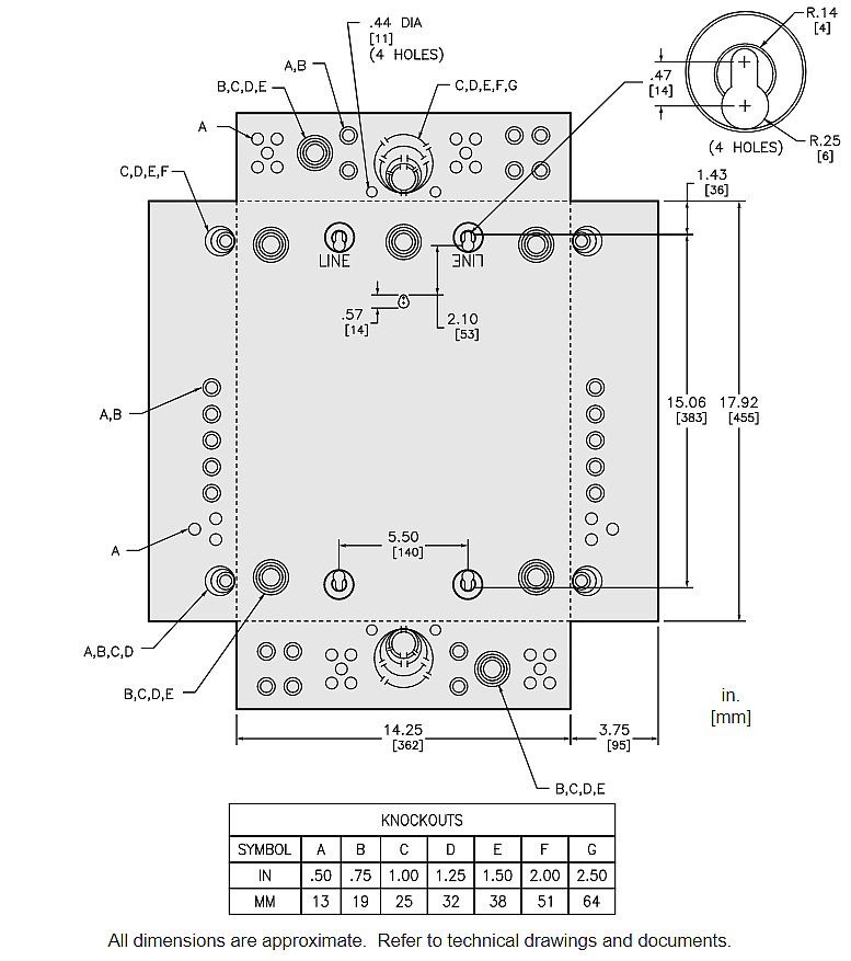 Square D™ HOM1224L125PC Homeline™ 125-Amp Plug-On Neutral Load Center ...