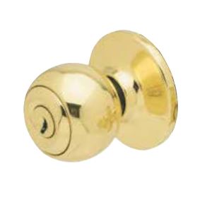 Solid Polished Brass Round Ball Door Knobs