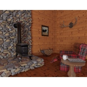 US Stove 1269E Black Cast Iron Wood Stove at Sutherlands