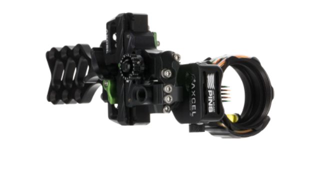 AXCEL ACHN-N310-4BK Black Accuhunter Accustat II 3-Pin Slider Bow Sight ...