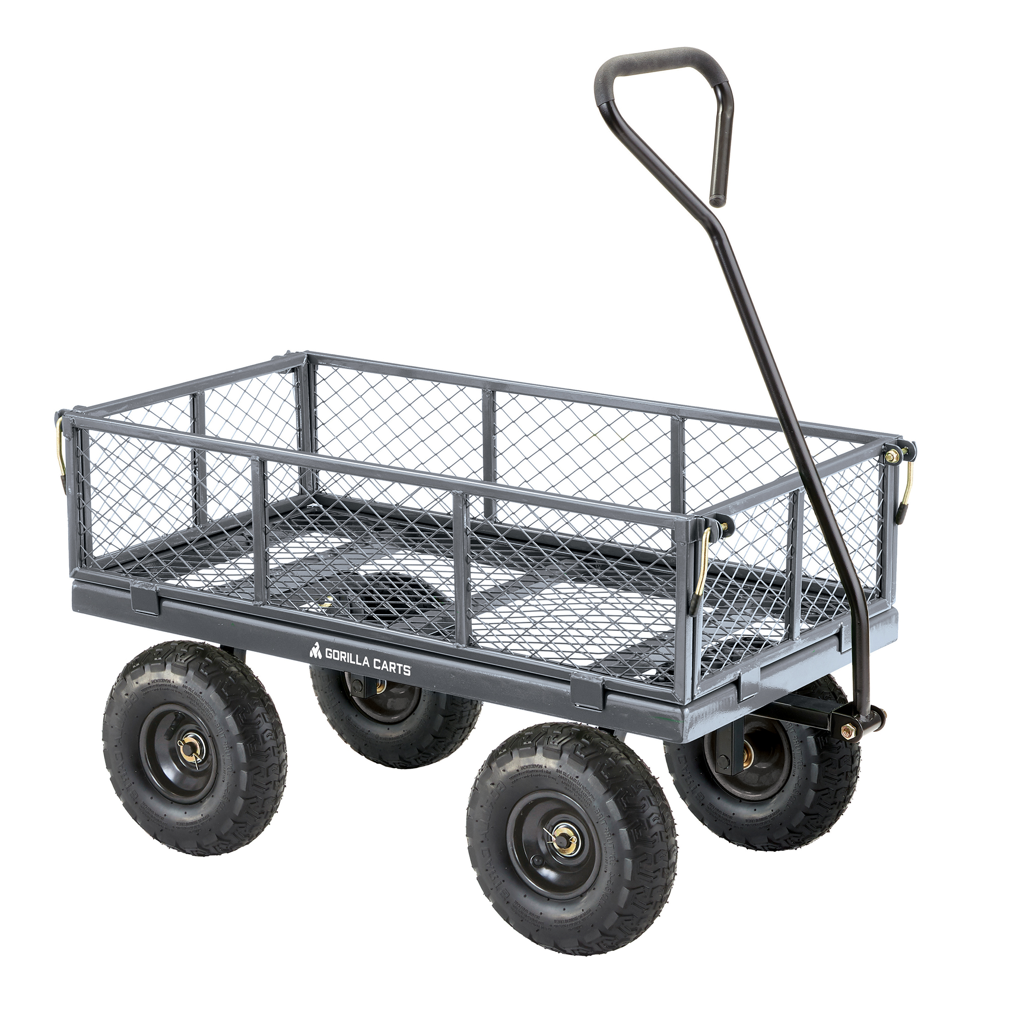 Gorilla Carts Steel Utility Cart 600 Pound Capacity