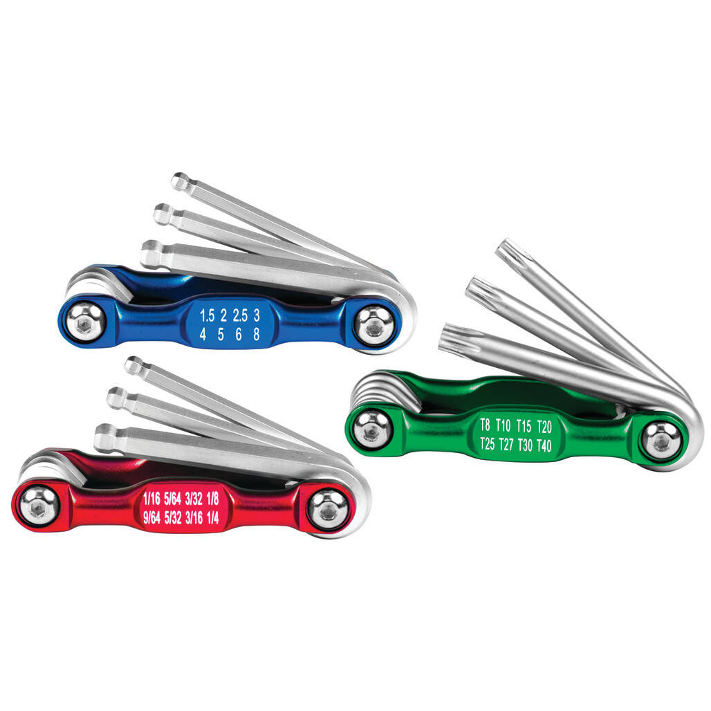 PT® Performance Tool W80291 Aluminum Hex And Star Key, 3-Piece Set ...