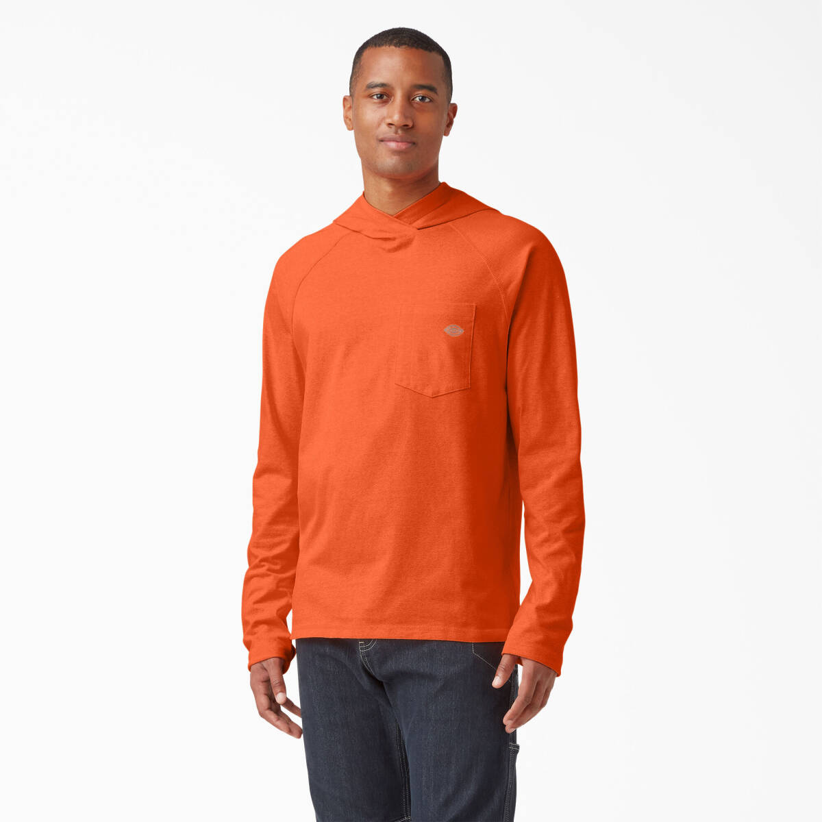 Dickies Temp-IQ Performance Sun Shirt Donna T, Arancione Chiaro, XS