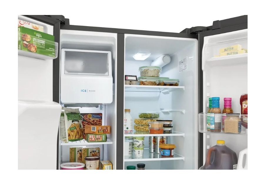 Frigidaire FRSS2623AD 25.6 Cu. Ft. Black Stainless Steel StandardDepth