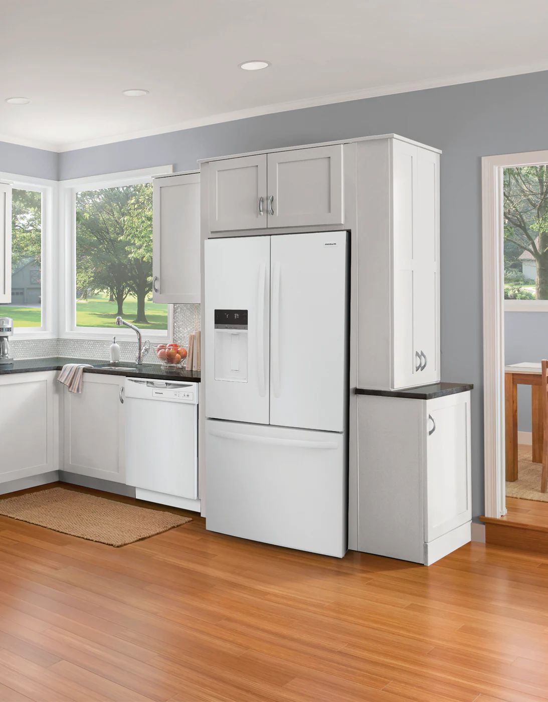 Frigidaire FRFS2823AW 27.8 Cu. Ft. White French Door Refrigerator at Sutherlands
